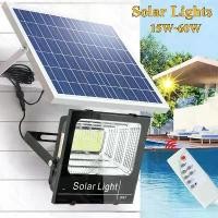ราคา Solar Lights 60W Solar Light Spotlight Waterproof Solar Cell Light White Light LED Solar Cell Light Solar Energy Lamp Good Quality Available (1731396851157992532)