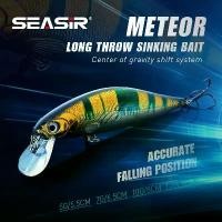 ราคา Seasir Minnow Fishing Lure Meteor Long Throw Bait Slow Sinking Gravity Shift Wobblers Artificial Hard Lure Crankbait Fishing Tackle (1729547081821751991)