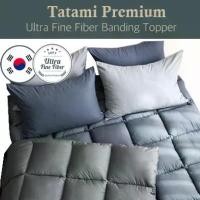 ราคา ฟูกรองเตียง ท็อปเปอร์ เบาะรองนอนขนาด 3 ฟุต 4 5,และ 6 พร้อมสายรัด รุ่น Krafter Korea Topper Clouding Comfort (1732436319971738681)
