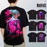 ราคา MAT Clothing Geisha Series Succubus Tattoo Japan Top Unisex Shirt Cotton T-shirt Size M-4XL (1731204685409060283)