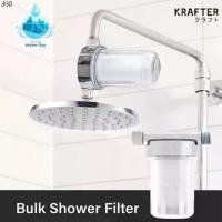 ราคา ที่ขายดี ที่สุดในสัปดาห์นี้ Krafter Bulk Shower ที่กรองน้ำฝักบัว ประสิทธิภาพกรอง X5 เท่า ที่กรองน้ำติดวาลว์ฝักบัวขนาดใหญ่ (1731498944157418822)