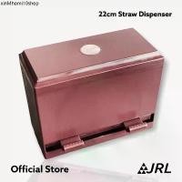 ราคา JRL กล่องใส่หลอด ยาว 22/30 ซม (สีดำ) • Straw Dispenser • กล่องใส่หลอดกาแฟแบบกด ที่ใส่หลอด กล่องจ่ายหลอด (1731334592063309753)