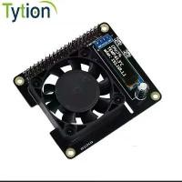 ราคา พัดลมระบายความร้อน, Raspberry Pi 4B และ 3B, การควบคุมอัจฉริยะของอุณหภูมิ, การควบคุมความเร็ว, บอร์ดขยาย, การตรวจสอบแบบเรียลไทม์ RGB, การควบคุมอุณหภูมิ (1731330477773326136)