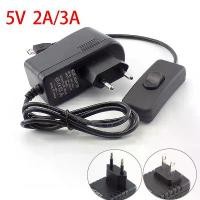ราคา อะแดปเตอร์ไฟ DC USB ขนาดเล็ก, AC DC 5V 2A 3A 3000mA, ปลั๊ก US EU, สวิตช์เปิด/ปิด, ที่ชาร์จแปลง 100V 240V, เข้ากันได้กับ Raspberry, เหมาะสำหรับ DTH (1732064709618009672)