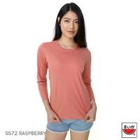 ราคา แตงโม (SUIKA) - เสื้อแตงโมคอกลมแขนยาว รุ่น SUPERSOFT LONGSLEEVES สี SS72 RASPBERRY (1729598206232398656)