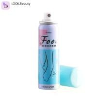 ราคา สเปรย์ระงับกลิ่นเท้า สูตรแป้ง เท้าเหม็น มิสทิน Mistine Foot Deodorant Powder Spray 60 ml. (1731490739905202182)