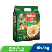 ราคา AH HUAT WHITE COFFEE HAZELNUT & CANE SUGAR MALAYSIA 15 SACHETAh Huat Hazelnut White Coffee 4 In 1 Premium Premix กาแฟสำเร็จรูป 1 แพ็ค (1729710550598846756)