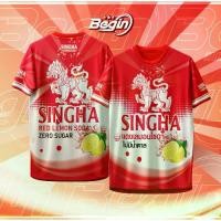 ราคา Singha เสื้อสเวตเตอร์โซดาเลมอนสีแดง สิงห์ ดีไซน์ลION ไม่มีน้ำตาล Zero Sugar (1732386015999526510)