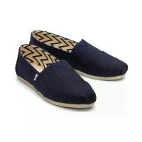 ราคา TOMS รองเท้าลำลองผู้ชาย สลิปออน รุ่น Alpargata Navy Heritage Canvas (CF) รองเท้าลิขสิทธิ์แท้ (1730160066838825227)