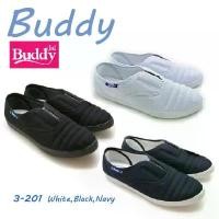 ราคา Buddy 3-201 รองเท้าผ้าใบสุภาพบุรุษ Basic Canvas Shoes (1732264244041188423)
