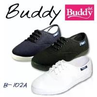 ราคา [จัดส่งทันที] Buddy B-102A รองเท้าผ้าใบสุภาพสตรี Basic Canvas Shoes (1731187935430149517)