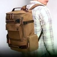 ราคา กระเป๋าเป้สะพายหลัง ผ้าCanvas อย่างหนา เเนววินเทจ ใส่ Notebook 15.6 นิ้ว เสื้อผ้า 4-5 ชุด ได้ ตอบโจทย์การเดินทางระยะสั้น คําแนะนําการขายที่ร้อนแรงในเดือนนี้ (1732437213726934233)