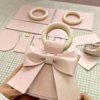 ราคา กระเป๋าแฮนด์เมดผูกโบว์,2024 กระเป๋าแฮนด์เมดใหม่ DIY,กระเป๋าวัสดุ DIY,กระเป๋าถือ,ถังน้ำ,ของขวัญสำหรับแฟน plastic canvas bag set (1732032587655383319)