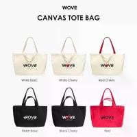 ราคา WOVE - Canvas tote bag กระเป๋าผ้าแคนวาส ใบใหญ่ (1730316695472146680)