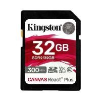 ราคา 32 GB SD CARD (เอสดีการ์ด) KINGSTON CANVAS REACT PLUS (SDR2/32GB) (1730247228041693820)