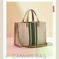 ราคา กระเป๋า Canvas กระเป๋าแคนวาส กระเป๋าสาน กระเป๋าสะพายข้าง กระเป๋าถือ กระเป๋าผ้า (1729815402718923202)