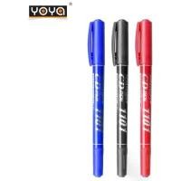 ราคา (10ด้าม)ปากกาเขียนซีดี2หัว YOYA(TWIN MARKER CD PEN) PERMANENT MARKER 1101 (1732415625176778665)