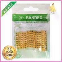 ราคา **มีบริการชำระเงินปลายทาง** เคเบิ้ลมาร์คเกอร์ BANDEX BM1-MT MIX (0-N)CABLE MARKER BANDEX BM1-MIX-100-MT YELLOW **ราคาดีที่สุด** (1731882345213954582)