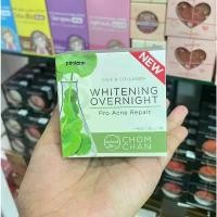 ราคา ชมจันทร์ ครีมใบบัวบก Chomchan CICA & Collagen Whitening Overnight Pro Acne Repair 12ml. COD (1731960669443884084)