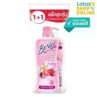 ราคา บีไนซ์ ครีมอาบน้ำ กระชับผิว สีชมพู 450 มล. (แพ็คคู่) BENICE BEAUTIFUL WHITENING SHOWER CREAM PINK 400 ML. (TWIN PACK) (1729680957036661532)