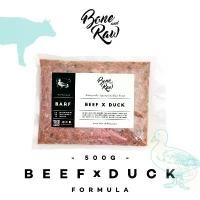 ราคา อาหารบาร์ฟ (สุนัข) BARF. สูตรเนื้อวัวผสมเป็ด | (500 g) - Beef x Duck Formula (1732441682336121936)