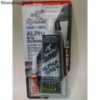 ราคา Sparko กาวปะเก็นสีเทา กาวปะเก็นเทา ALPHA GREY RTV SILICONE ขนาด 85 กรัม !!! แถมฟรีกาว super glue 5G !!! (1731278992844228362)