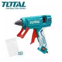 ราคา TOTAL ปืนยิงกาว ไฟฟ้า (ใหญ่) กำลังไฟ 220 วัตต์ รุ่นงานหนัก (แถมฟรี กาวแท่ง 8 อัน ในแพ็ค) รุ่น TT301116 ( Glue Gun ) (1729746133799176395)