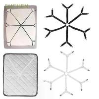 ราคา คลิปผ้าปูที่นอน สายรัดผ้าปูที่นอน กันลื่น สายรัดผ้าปูที่นอน Bed Sheet Straps 3 ทาง 6 ด้าน / ที่รัดมุมผ้าปู เซ็ท4ชิ้น (1732051556299410274)