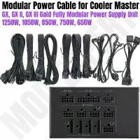 ราคา สายไฟแบบแยกส่วน, สำหรับ Cooler Master GX, GXII, GXIII ทอง, รองรับ 1250W, 1050W, 850W, 750W, 650W, PCIe 8Pin, 4+4Pin, SATA Molex, 24Pin (1732173066584098595)