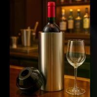 ราคา ถังแช่ไวน์สแตนเลส กระบอกแช่ไวน์ เก็บความเย็นนาน | Wine Cooler กระบอกเก็บความเย็น (1731928690388469178)