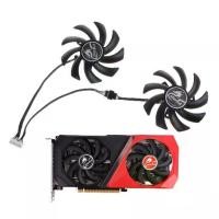 ราคา พัดลมระบายความร้อนกราฟิกการ์ด TING 1/2 ชิ้น 86 มม. 4 พิน สำหรับ GeForce RTX2060 6G 2060S 2070 8G 2060 Super VGA Cooler สีสันสดใส (1729974661822974943)