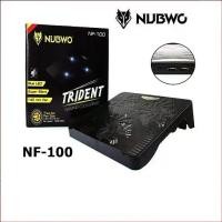 ราคา Nubwo Cooler Pad NF100 Trident (3 Fan) Black พัดลมระบายความร้อนโน้ตบุ๊ค NF-100 (1729501494471919927)