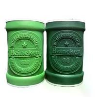 ราคา ปลอกเบียร์ ปลอกเก็บความเย็นลาย Heineken งานปั้มนูน ลายสวย คมชัด หนา ขนาดขวดเล็ก ขวดใหญ่ และกระป๋องยาว Beer bottle cooler, Stubby Holder, Beer bottle sleeve ถุงใส่กระบอกน้ํา 1800 (1729666726828214728)