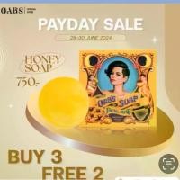 ราคา [3 แถม2] Oab’s moonlight honey Drop 80 กรัมสบู่ล้างหน้า น้ำผึ้ง (1729998421216233806)