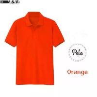 ราคา [TK] เสื้อโปโล เสื้อคอปกชาย/หญิง แขนสั้น POLO ผ้าCOTTON มีกระเป๋าหน้า (สีส้ม) HONEY BIRD MMtshirt (1732135190945433348)
