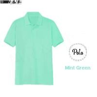 ราคา [COD] เสื้อโปโล เสื้อคอปกชาย/หญิง แขนสั้น POLO ผ้าCOTTON มีกระเป๋าหน้า (สีเขียวมิ้น) HONEY BIRD MMtshirt (1732084986302072580)