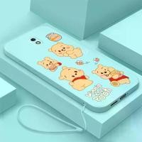 ราคา เคสโทรศัพท์, เคสสำหรับ Samsung J7 Pro และ Samsung J7 2017 J730, ดีไซน์ Winnie the Pooh Honey น่ารัก, ตัวป้องกันซิลิโคนเหลว, ฝาครอบกันชนกันกระแทกเรียบ, พร้อมเชือกเส้นเล็ก, ดีไซน์ใหม่ล่าสุด (17299953576