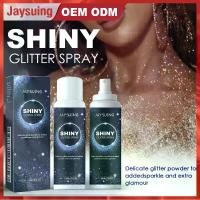 ราคา PRODUCT NAME: JAYSUING Shiny Glitter Spray INGREDIENTS: AQUA、GLYCERIN、MINERAL OIL、ACRYLATES COPOLYMER、MICA (1732413400271456225)