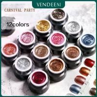 ราคา VDN 12สี สีเจลสไตล์ญี่ปุ่น Platinum Gel ทาเล็บเงา เจลเคลือบเงา ทำเล็บ สีเจล Glitter ทําเล็บ (1730235110186322431)