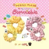 ราคา Chie.eee (ෆ˙ᵕ˙ෆ) • รุ่น Butter & Berry Stripe • Size Rakoon (M) • ผ้าเนื้อนุ่ม • scrunchie ยางมัดผม ‍️ (1732045933999326510)