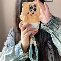 ราคา 3D เปลือกการ์ตูน สําหรับ OPPO Reno8T Reno13 Reno10 Reno5 5G Reno 8T 13 11 11Pro 10 10Pro 9 9Pro 8 5 R15 Pro R11S เคสมือถือ Soft TPU Case เคสป้องกัน Cute Cartoon Butter Bear Cover (1730496954304006883)