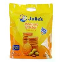 ราคา Julie's peanut butter biscuit บิสกิตเนยถั่ว และ รสชีส ห่อใหญ่ 360g (1729548692974569996)