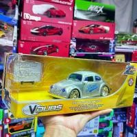 ราคา โมเดลรถVolkswagen beetle 20 ปี Jada scale 1:24 (1730080614554110409)