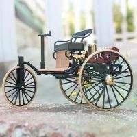 ราคา Mercedes-Benz No. , Scale 1:12โมเดลรถสามล้อ เครื่องประดับโมเดลโลหะผสมรถคลาสสิค 1 ชิ้น (1731023509667154665)