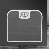 ราคา Mechanical Weighing Scale Home Human Weighing Dial Bathroom Waterproof and Non-slip PU Leather Pad Weight Scale Home Portable (1731583614534255633)