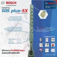 ราคา Bosch 5X SDS Plus Masonry Drill Bit ดอกสว่านเจาะปูน ขนาด 16 mm. ดอกสว่าน ดอกสว่านโรตารี่ (1731583891918128491)