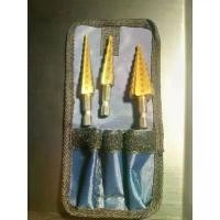 ราคา ST08 ดอกเจาะคว้านรู ดอกเจาะขั้นบันได Step Drill ชุบไทเทเนียม เจาะ ไม้ เหล็ก ยกชุด 3 ดอกเบอร์ มิล คําแนะนําผลิตภัณฑ์ใหม่ของเดือนนี้ บล็อก ถอด ใบ ปั่น (1732284996589487549)