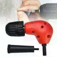 ราคา 90 Degree Angled Drill Chuck Bend Extension right angle drill attachment High Quality Angle Chuck Drill Adapter (1729707864391649879)