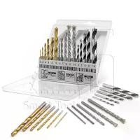 ราคา InnTech ชุดดอกสว่าน เจาะปูน / ไม้ / เหล็ก 16 ชิ้น Combination Drill Bits for Metal / Masonry / Wood ดอกสว่านไทเทเนี่ยม ดอกสว่านเจาะปูน ดอกสว่านเจาะไม้ ดอกสว่านเจาะเหล็ก ดอกสว่าน (1729445976518265292)