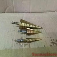 ราคา ดอกเจดีย์ ดอกสเต็ป 3 ชิ้น Step Drill Set (1730254519754787544)